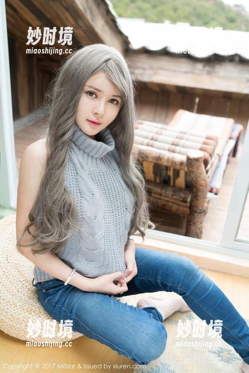 MiStar魅妍社 - 谢芷馨Sindy的高清居家写真集，让时间在这里慢下来吧。-妙时境