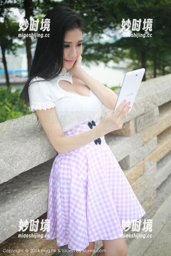 MyGirl美媛馆 - vetiver嘉宝贝儿的高清美图，别总说温柔，偶尔也要撩撩啊！-妙时境