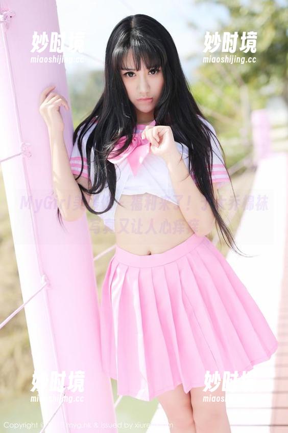 MyGirl美媛馆 - 福利来了！于大乔棉袜写真又让人心痒痒-妙时境