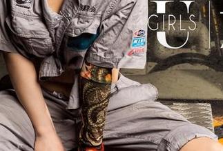 UGirls尤果网 - 我也想镂空，结果买了个新的剪刀…张栩菲的私拍居然比我那个好太多了！