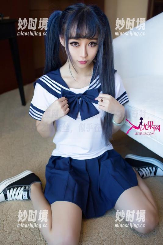 UGirls尤果网 - 美图更新从未如此奇特，杨乔之的灰丝，似乎在低声细语。-妙时境