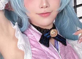 aqua水淼的蒂法原皮合集——每一张都像说：“快来，给我打个赏！”