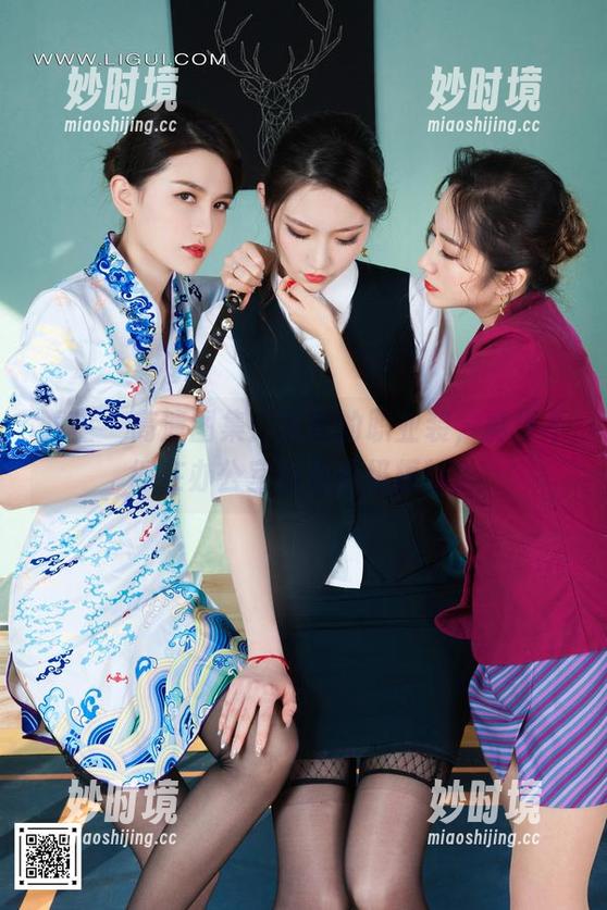 丽柜 - 高清图集：文欣的职业装，真恨不得在办公室化身超级模特！-妙时境