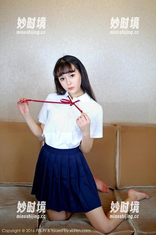 嗲囡囡 - 一本正经地看悦爷妖精的肉丝写真合集，突然脸红了！-妙时境
