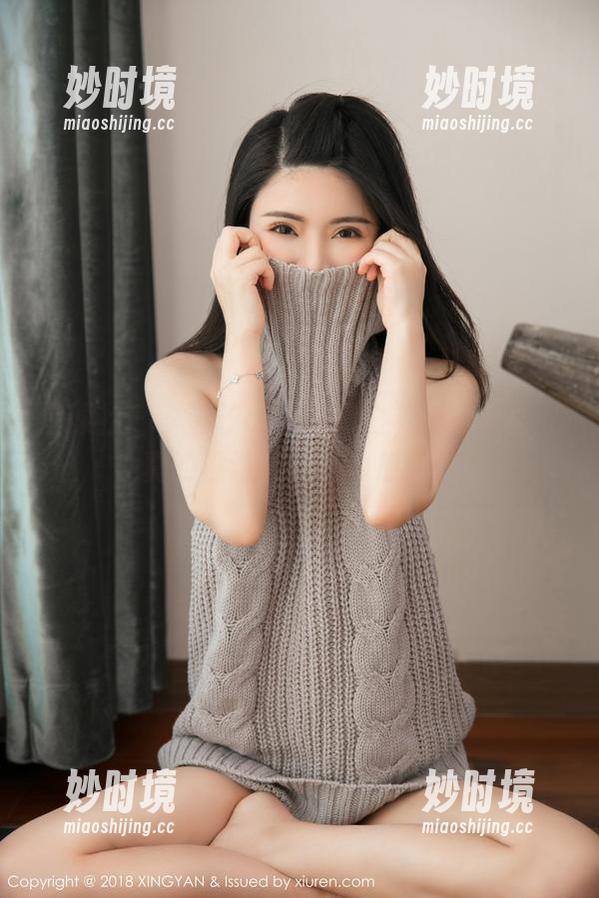 星颜社 - 李若汐ci的“纯白”——无圣光，真的没让人误以为放光芒！-妙时境