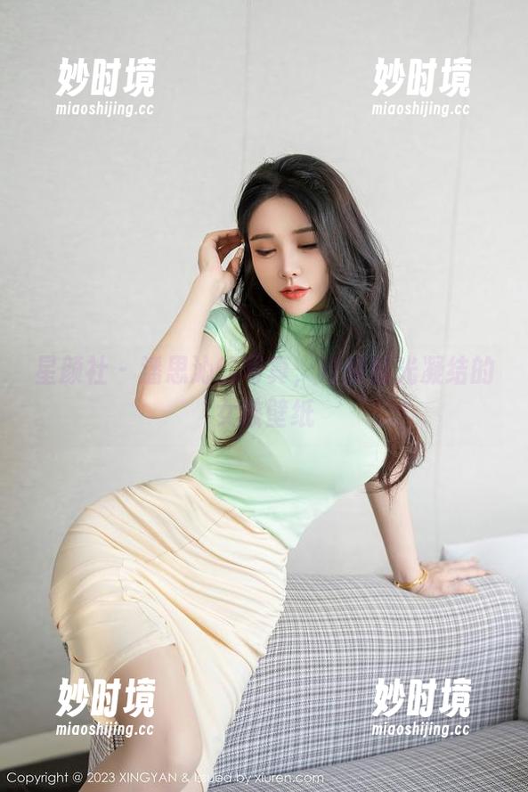 星颜社 - 潘思沁的写真，好像时光凝结的女孩壁纸-妙时境