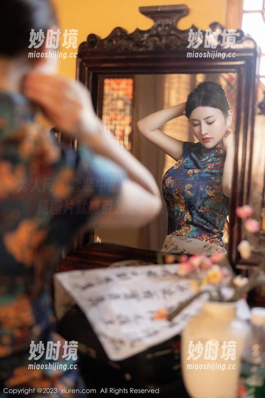 秀人网 - 套装中的清妙，闲适的姿态，几幅图片就能引发小联想，真神奇。-妙时境