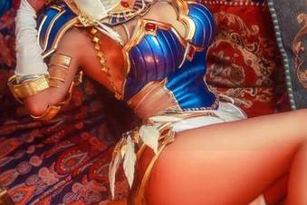 圣诞节的兔子，肉扣热热子写真里的节日氛围