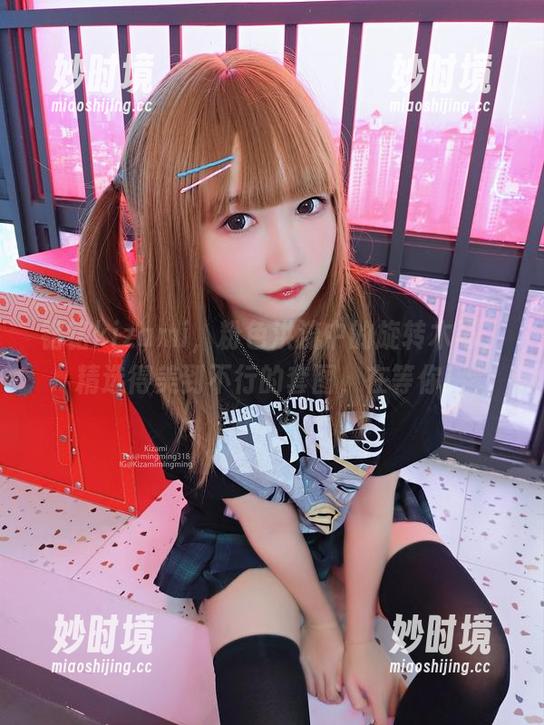 铭铭kizami，粉色洪流中的旋转木马，精选得美到不行的套图，在等你！-妙时境