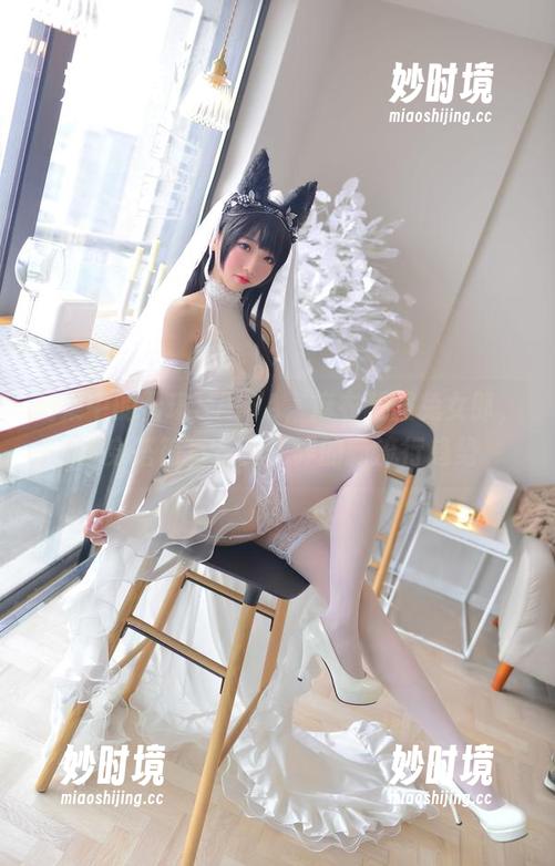 图集中的雪琪SAMA，麻衣制服兔女郎，这穿搭简直是兔子界的新流行趋势-妙时境